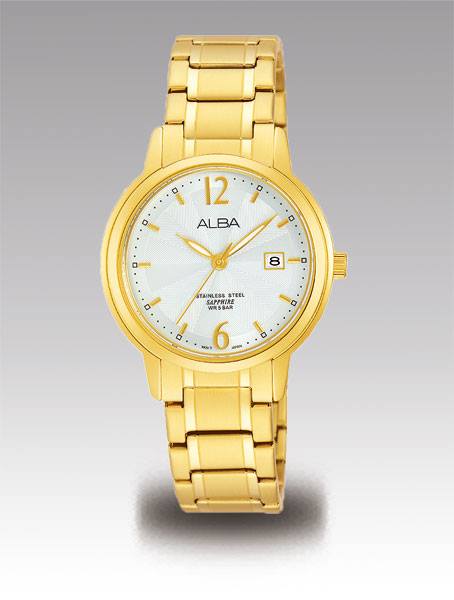 ALBA Sapphire glass modern ladies นาฬิกาข้อมือหญิง รุ่น AH7G76X1