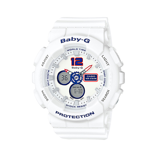 Casio Baby-G นาฬิกาข้อมือผู้หญิง สายเรซิ่น รุ่น BA-120TR-7BDR Limited Edition