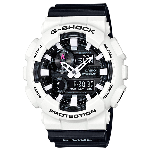CASIO G-SHOCK นาฬิกาข้อมือผู้ชาย สายเรซิ่น รุ่น G-LIDE GAX-100B-7A