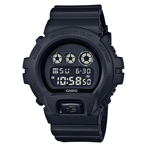 Casio G-Shock stealth black King นาฬิกาข้อมือผู้ชาย สายเรซิ่น รุ่น Limited Edition DW-6900BB-1DR
