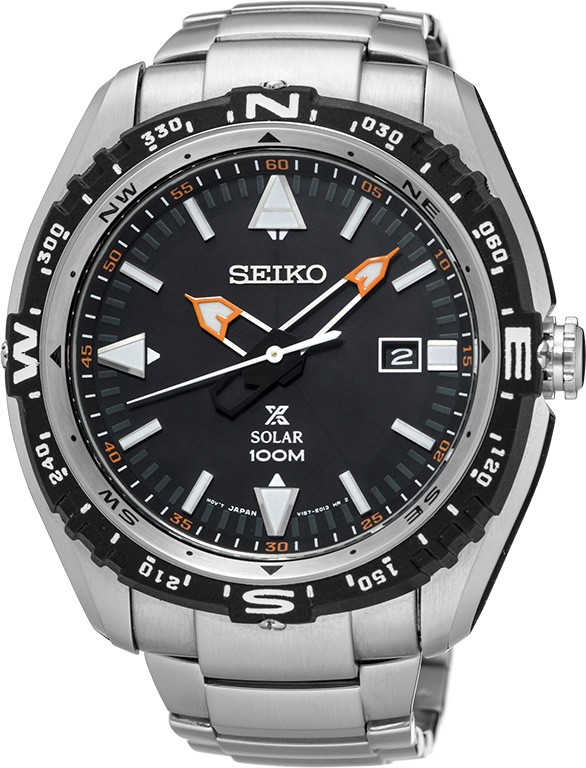 SEIKO Prospex Solar   นาฬิกาข้อมือผู้ชาย  สายสแตนเลส รุ่น SNE421P1