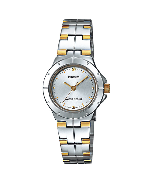  Casio นาฬิกาข้อมือผู้หญิง สายสเตนเลส รุ่น LTP-1242SG-7C