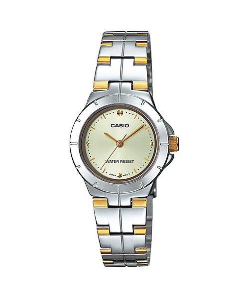  Casio นาฬิกาข้อมือผู้หญิง สายสเตนเลส รุ่น LTP-1242SG-9C