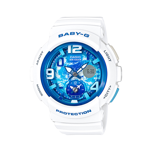 Casio Baby-G นาฬิกาข้อมือผู้หญิง สายเรซิ่น รุ่น LIMITED EDITION BGA-190GL-7BDR