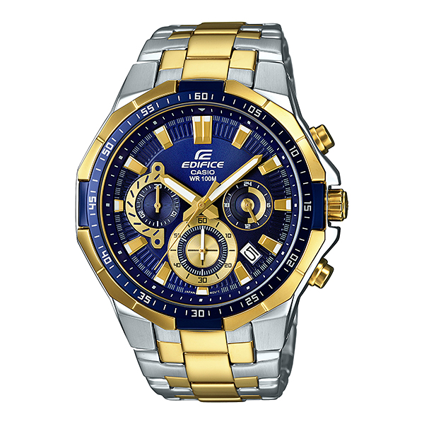 Casio Edifice นาฬิกาข้อมือสุภาพบุรุษ สายแสตนเลส รุ่น EFR-554SG-2AVUDF 