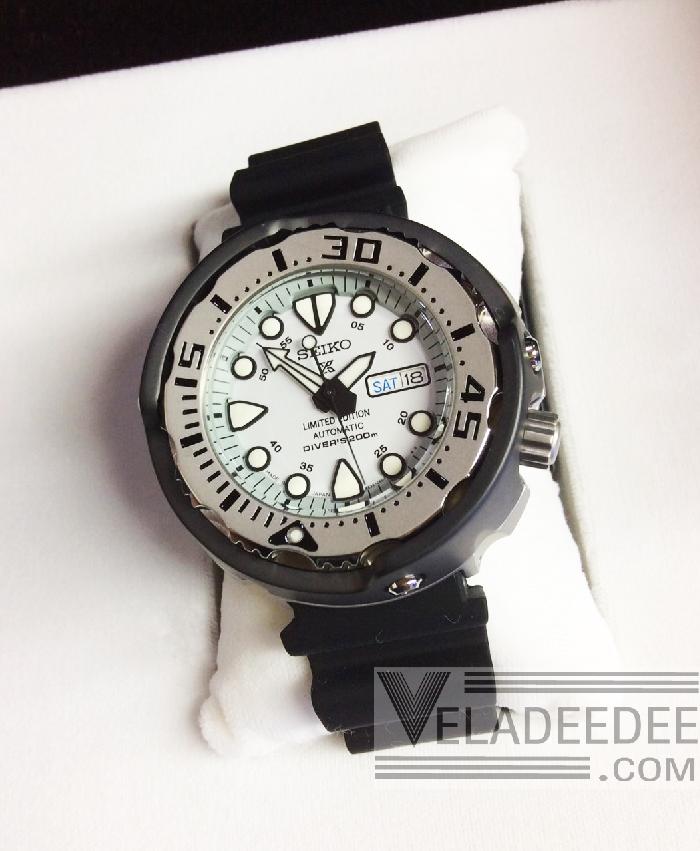 SEIKO Tuna ZIMBE LIMITED DIVER (made in Japan) นาฬิกาข้อมือผู้ชาย สายเรซิ่น  รุ่น Limited Edition SRPA47J 
