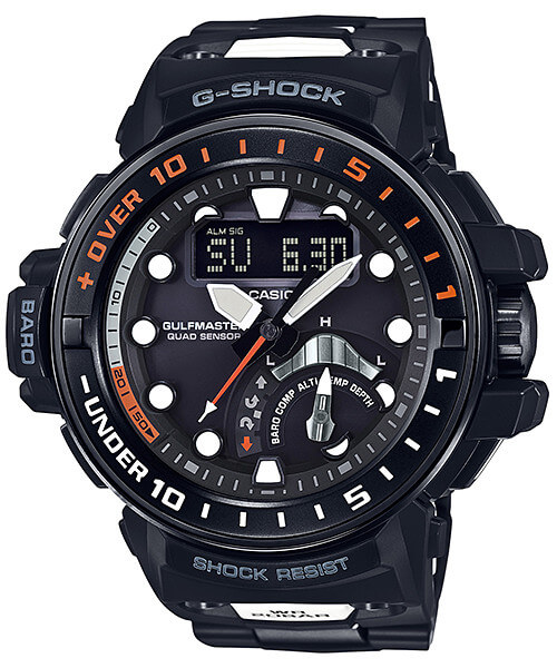 CASIO G-SHOCK GULFMASTER นาฬิกาข้อมือผู้ชาย สายเรซิ่น รุ่น Limited Edition GWN-Q1000MC-1A