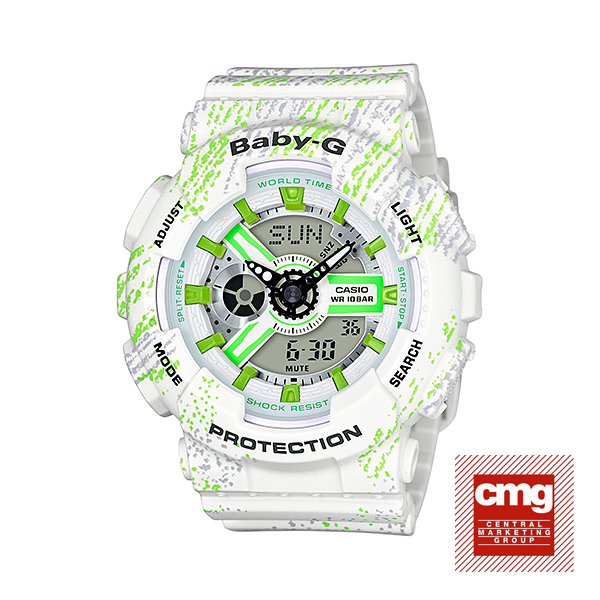 Casio Baby-G นาฬิกาข้อมือผู้หญิง สายเรซิ่น รุ่น LIMITED EDITION BA-110TX-7A