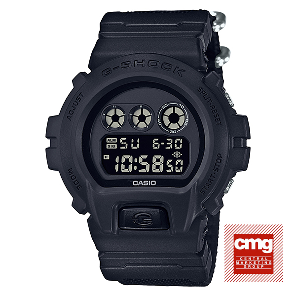 CASIO G-SHOCK นาฬิกาข้อมือผู้ชาย สายผ้านาโต รุ่น Limited Edition DW-6900BBN-1DR