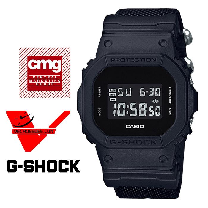 Casio G-shock SPECIAL COLOR   นาฬิกาข้อมือชาย  สายผ้าไนลอน CORDURA รุ่น  DW-5600BBN-1DR (ประกันCMG)