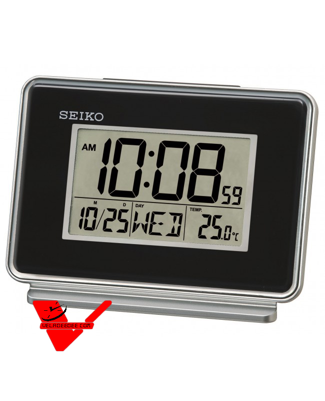 SEIKO  japan นาฬิกาปลุก ดิจิตอล Table Clocks รุ่น QHL068K