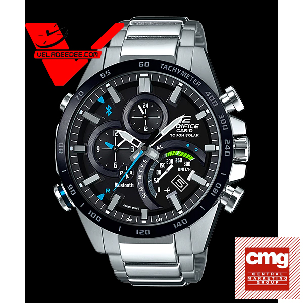 Casio Edifice Bluetooth  นาฬิกาข้อมือ สายสแตนเลส รุ่น EQB-501XDB-1ADR (ประกัน CMG ศูนย์เซ็นทรัล)