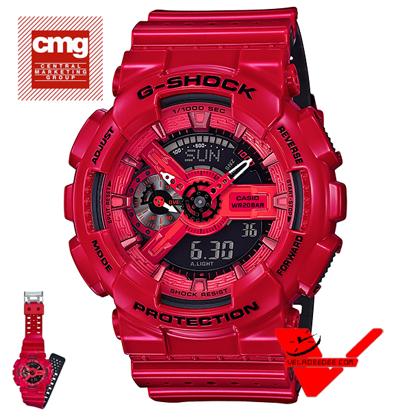 Casio G-shock (ประกันCMG) นาฬิกาข้อมือชาย 2 ระบบ นาฬิกาข้อมือ สายเรซิ่น รุ่น Limited Edition GA-110LPA-4A