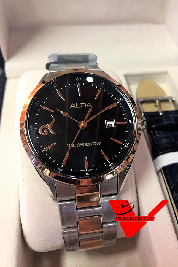  ALBA Limited Edition  นาฬิกาข้อมือชาย เลข 9 ทำให้นึกถึงพ่อ (ผลิตมาเพียง 400 เรือนในโลก) รุ่น AS9E02X1