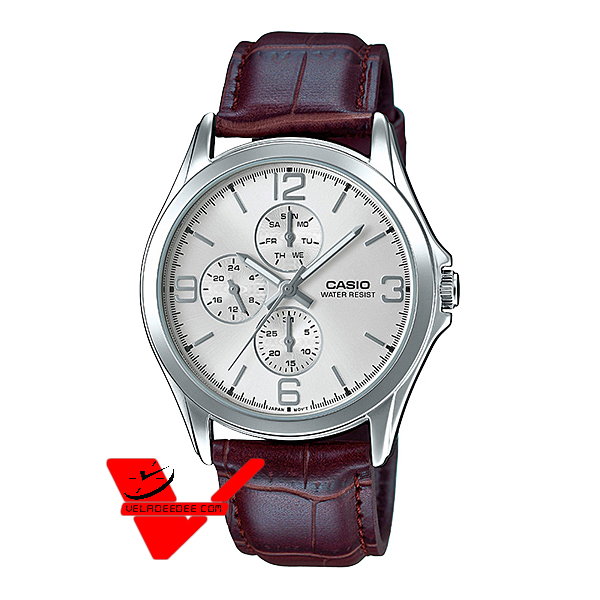 Casio Standard นาฬิกาข้อมือสุภาพบุรุษ สายหนัง รุ่น MTP-V301L-7A