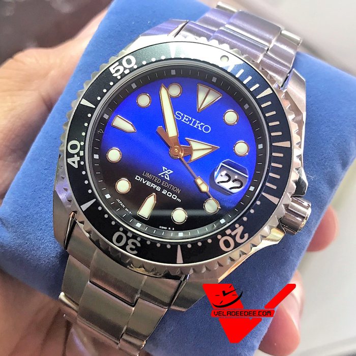 Seiko Prospex Titanium Shogun Zimbe Limited Edition  นาฬิกาข้อมือชาย สาย Titanium  รุ่น SPB057J