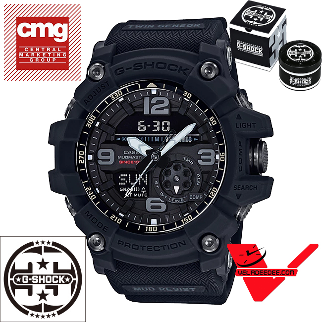 Casio G-shock (ประกันCMG) นาฬิกาข้อมือชาย รุ่น Limited Edition BIG BANG BLACK ฉลองครบรอบ 35 ปี GG-1035A-1A