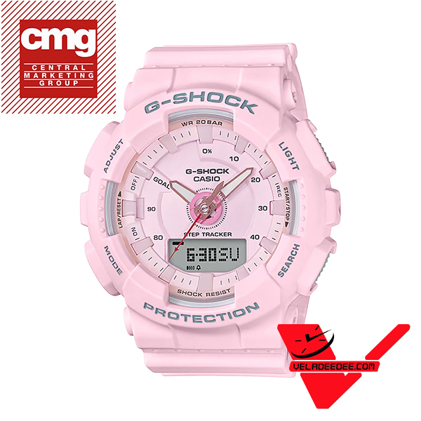 CASIO G-SHOCK MINI (ประกันCMG) นาฬิกาข้อมือ สายเรซิ่น รุ่น ตัวนับก้าว GMA-S130-4A