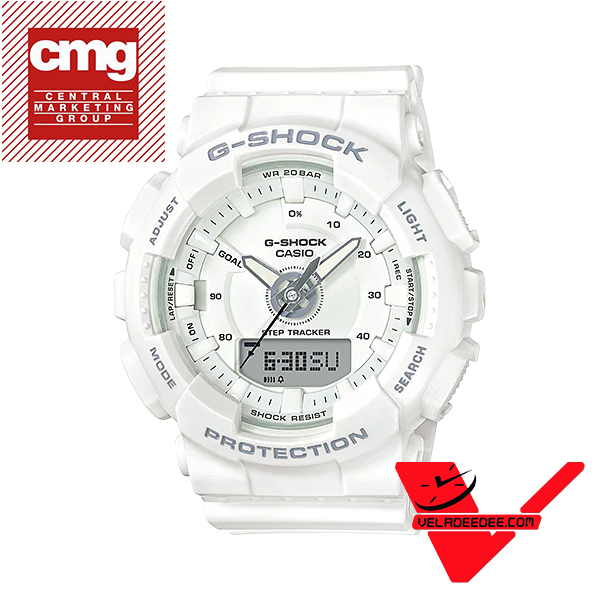 CASIO G-SHOCK MINI (ประกันCMG) นาฬิกาข้อมือ สายเรซิ่น รุ่น ตัวนับก้าว GMA-S130-7A