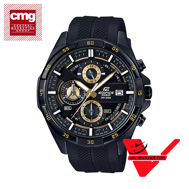 Casio Edifice นาฬิกาข้อมือผู้ชาย สายเรซิน (ประกัน CMG ศูนย์เซ็นทรัล1) รุ่น EFR-556PB-1AV
