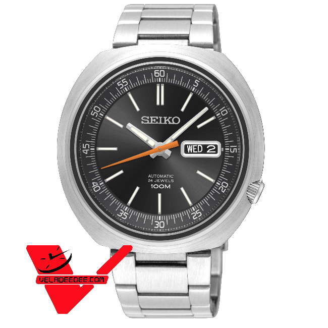  Seiko 5 Sport Automatic นาฬิกาข้อมือผู้ชาย สายสแตนเลส รุ่น SRPC11K1