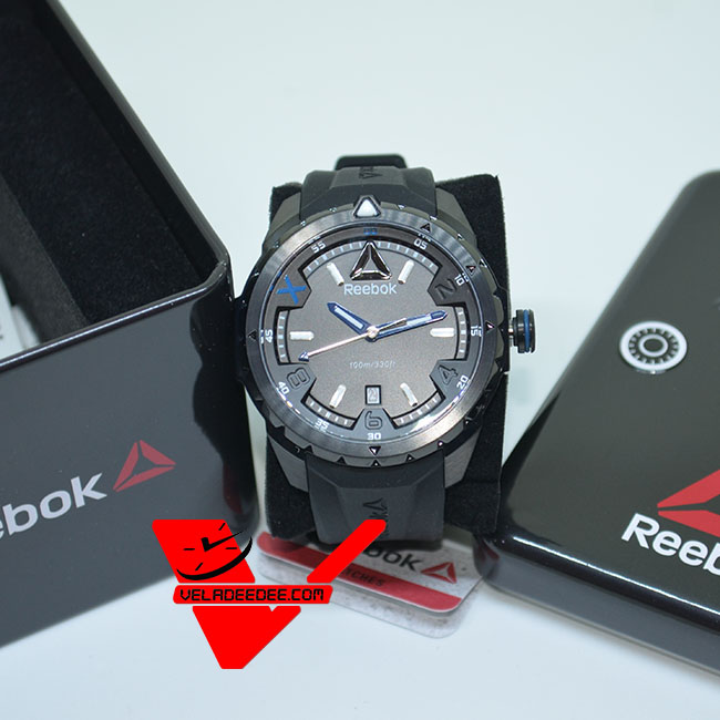 Reebok WATCHES นาฬิกาข้อมือชาย สายเรซิ่น รุ่น RD-IMP-G3-SBIB-BN