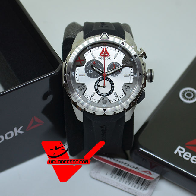 Reebok WATCHES นาฬิกาข้อมือชาย สายเรซิ่น รุ่น RD-IMP-G6-S1LB-1B