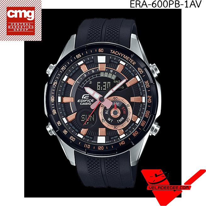Casio Edifice นาฬิกาข้อมือสุภาพบุรุษ รุ่น ERA-600PB-1AV