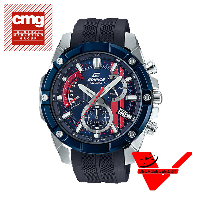 Casio Edifice Scuderia Toro Rosso รุ่นที่ 5 (ประกัน CMG ศูนย์เซ็นทรัล1) นาฬิกาข้อมือผู้ชาย ลิมิเต็ดเอดิชัน รุ่น EFR-559TRP-2A
