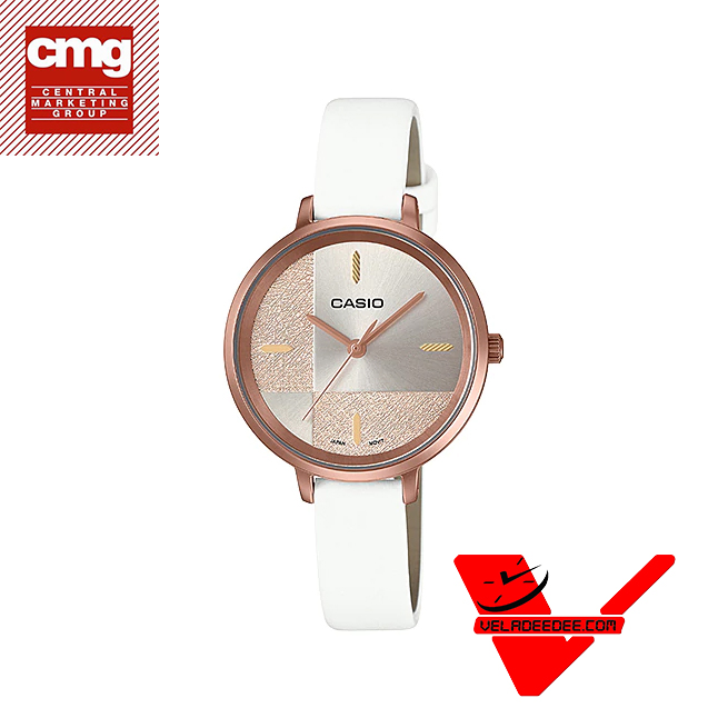 Casio Standard นาฬิกาข้อมือสุภาพสตรี(ประกันCMG) สายสแตนเลส รุ่น LTP-E152RL-9E