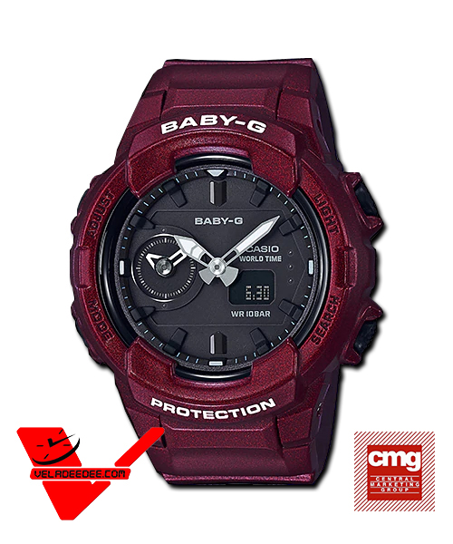 Casio Baby-G (ประกัน CMG)  นาฬิกาข้อมือผู้หญิง สายเรซิ่น รุ่น  BGA-230S-4A