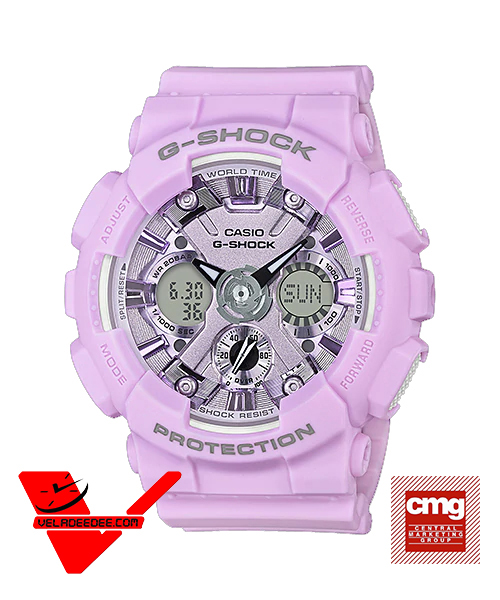 CASIO G-SHOCK MINI นาฬิกาข้อมือ สายเรซิ่น (ประกัน CMG) รุ่น GMA-S120DP-6A