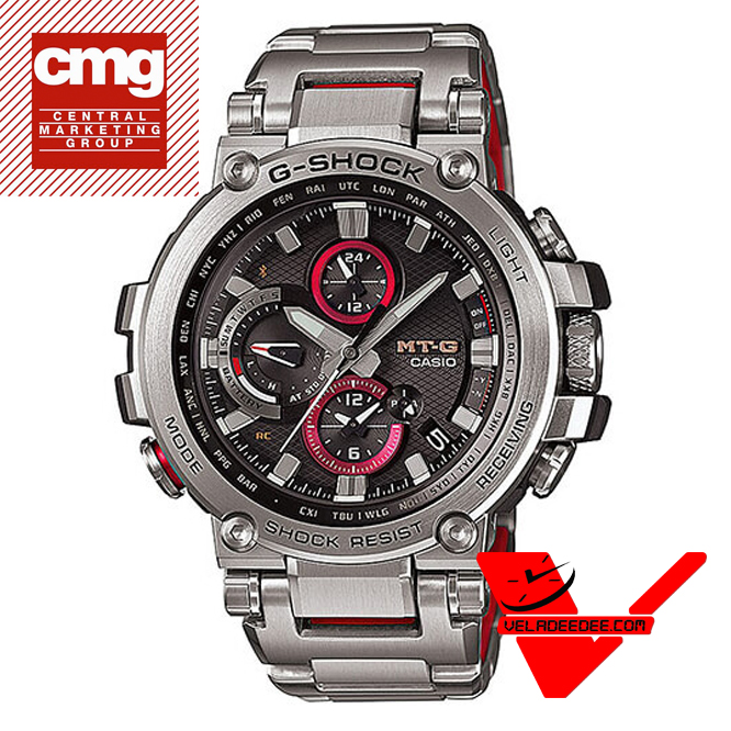 casio G-Shock  MT-G TRIPLE G RESIST นาฬิกาข้อมือผู้ชาย Bluetooth สายเรซิน รุ่น MTG-B1000D-1A