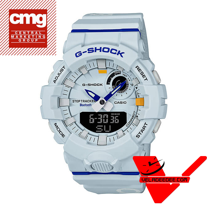 Casio G-shock G-SQUAD Bluetooth รุ่นสีพิเศษ นาฬิกาข้อมือชาย (ประกัน CMG ศูนย์เซ็นทรัล 1 ปี) รุ่น GBA-800DG-7ADR