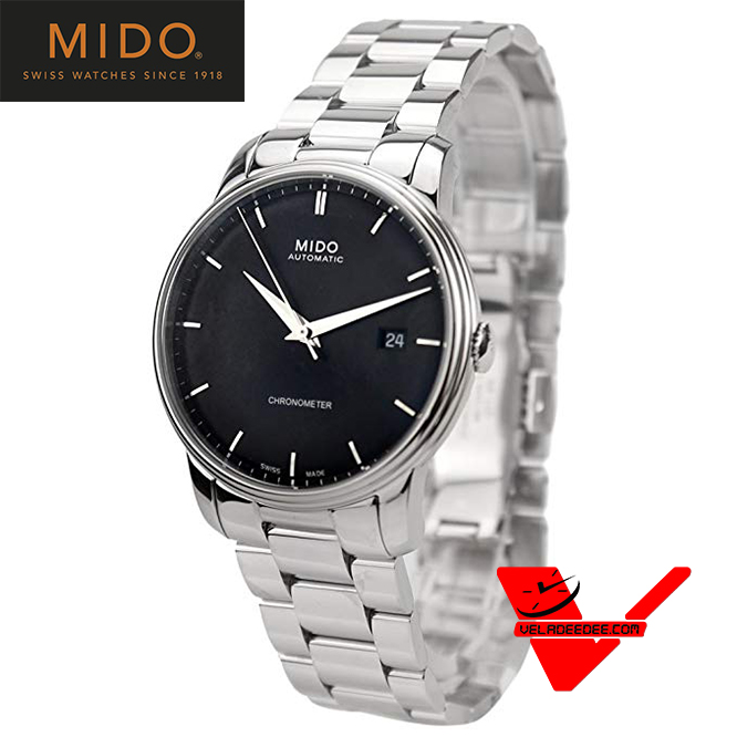 Mido นาฬิกาข้อมือผู้ชาย Automatic Chronometer  สายสแตนเลส รุ่น M010.408.11.051.00