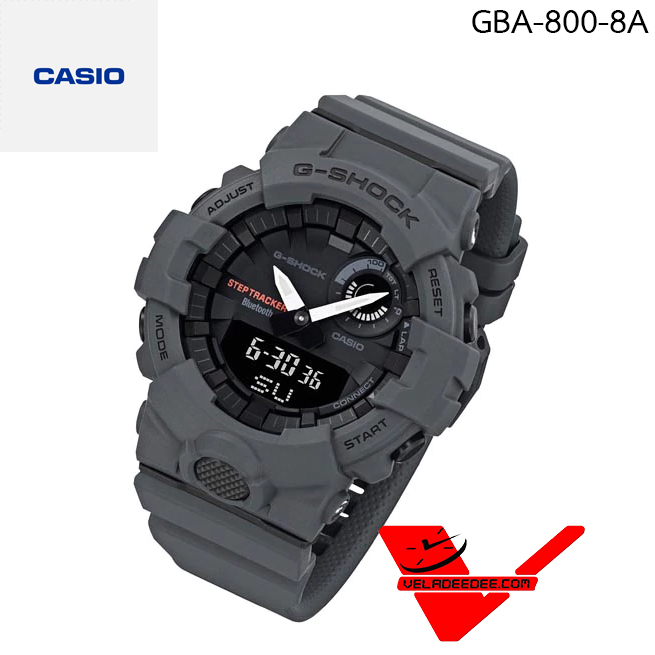 Casio G-shock (ประกันCMG) นาฬิกาข้อมือชาย รุ่น GBA-800-8ADR