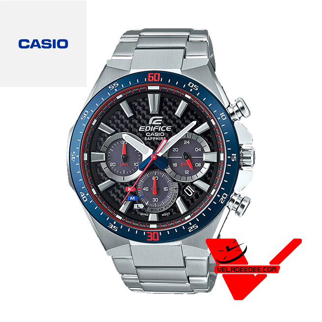 Casio Edifice Scuderia Toro Rosso รุ่นที่ 6 (ประกัน CMG ศูนย์เซ็นทรัล1) นาฬิกาข้อมือผู้ชาย ลิมิเต็ดเอดิชัน รุ่น EFS-S520TR-1A