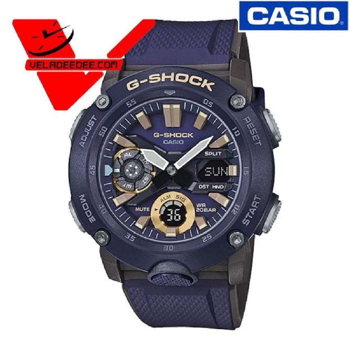 veladeedee.com CASIO G-SHOCK นาฬิกาข้อมือชาย สายเรซิ่น (ประกัน CMG ศูนย์เซ็นทรัล 1 ปี) รุ่น GA-2000-2A