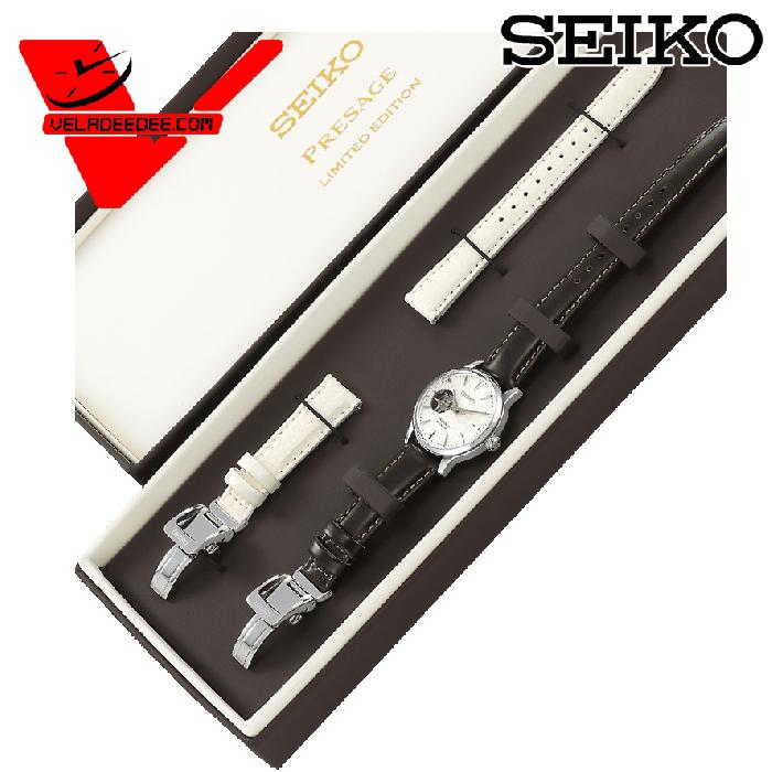 Seiko Presage Cocktail The Star Bar limited Edition Made in Japan  นาฬิกาข้อมือผู้หญิง (ในประเทศไทยเพียง 100 เรือน) แถมสายหนังแท้ 1 เส้น รุ่น SSA781J1 VELADEEDEE