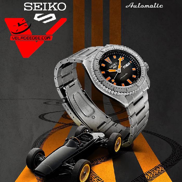 นาฬิกาข้อมือ Seiko 5 Sports SRPL47K1 Racer's Heritage Collection Midnight Circuit รุ่น SRPL47K1